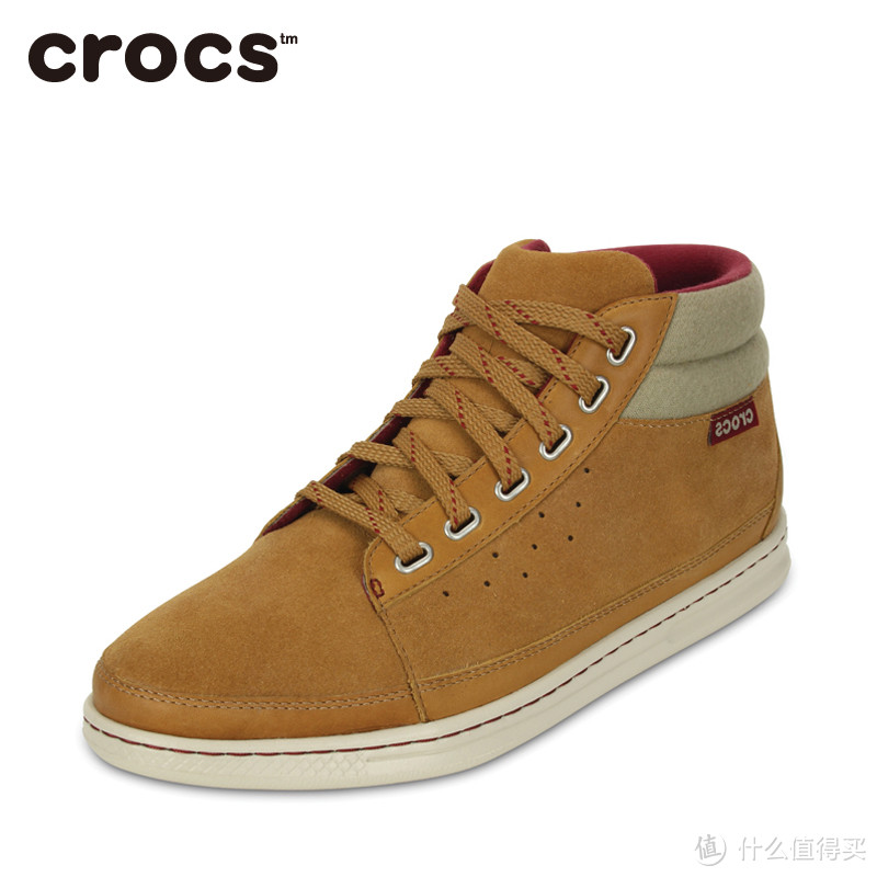 #双十一晒战绩# crocs男士简约麝皮短靴