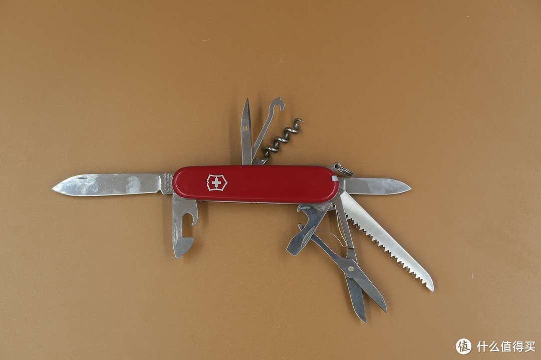 双十一购瑞士军刀晒单与简评---VICTORINOX 维氏 标准系列猎人1.3713