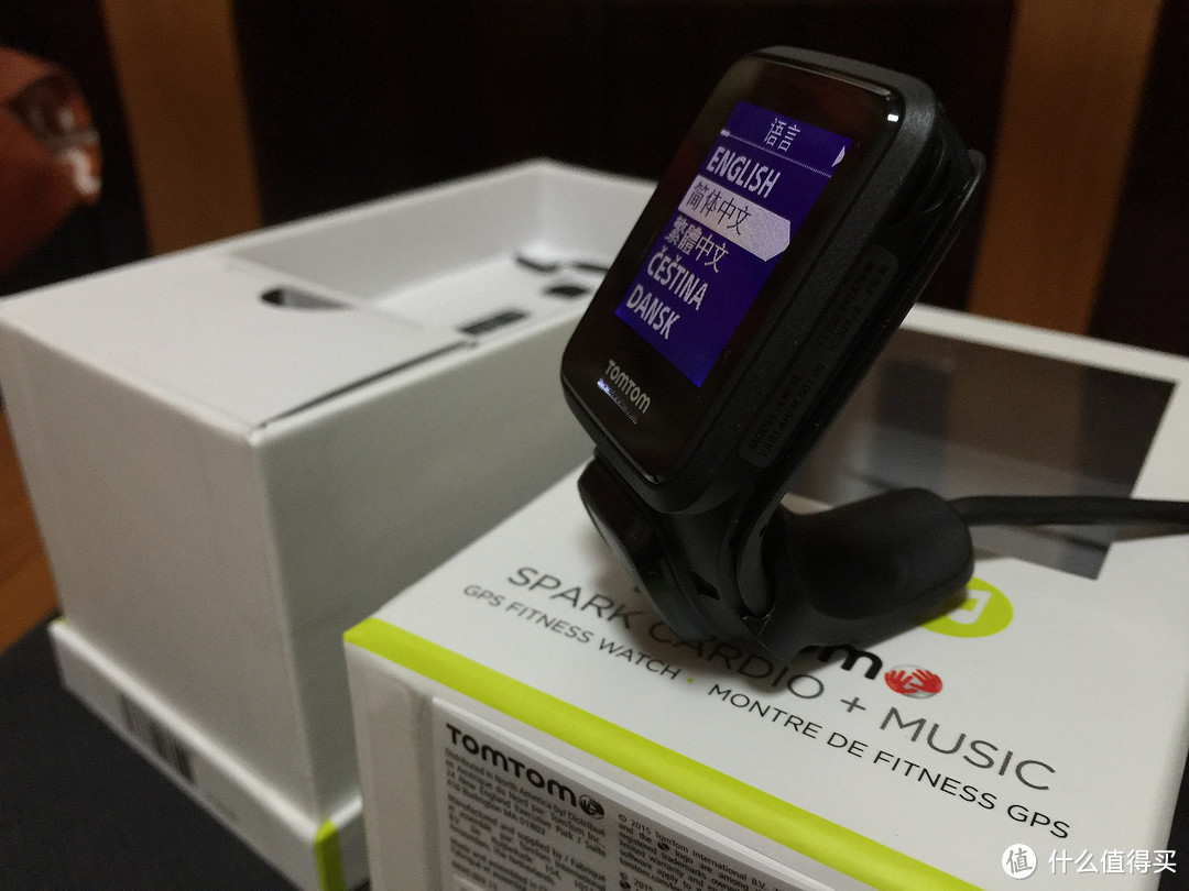 国行 TomTom Spark Music + Cardio 光学心率GPS运动表 开箱