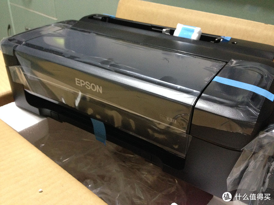 EPSON 爱普生 L313 喷头清洗记录