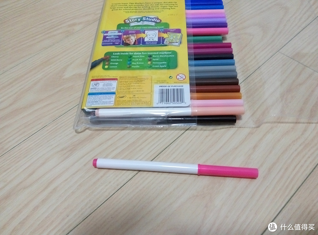 #双11晒战绩# Crayola 绘儿乐 画板及各种彩笔（内有蜡笔重量）