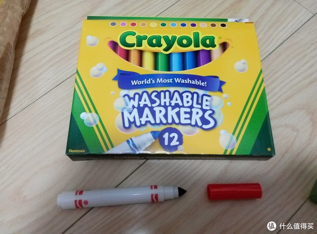 #双11晒战绩# Crayola 绘儿乐 画板及各种彩笔（内有蜡笔重量）