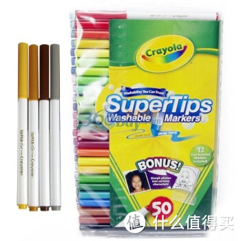 #双11晒战绩# Crayola 绘儿乐 画板及各种彩笔（内有蜡笔重量）