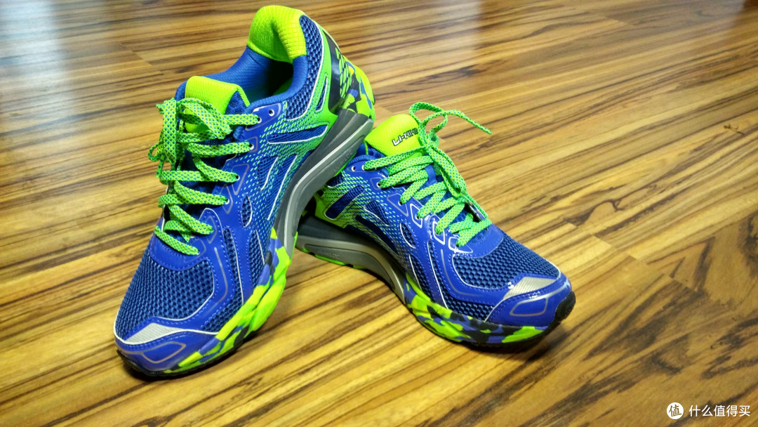 双十一给自己买的lining李宁烈骏智能版男子跑步鞋