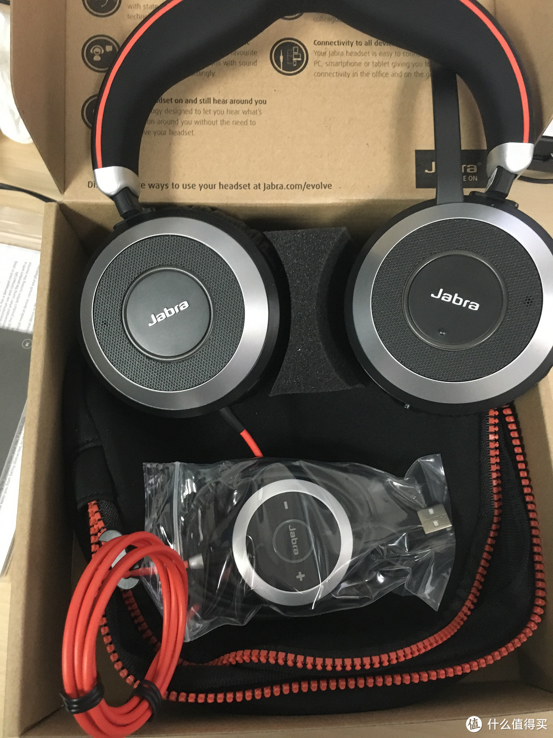 Jabra 高端旗舰会议耳机 EVOLVE 80 开箱体验