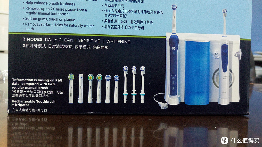 #双11晒战绩# 我的第一把电动牙刷 — Oral-B 欧乐B OC20 种植套装