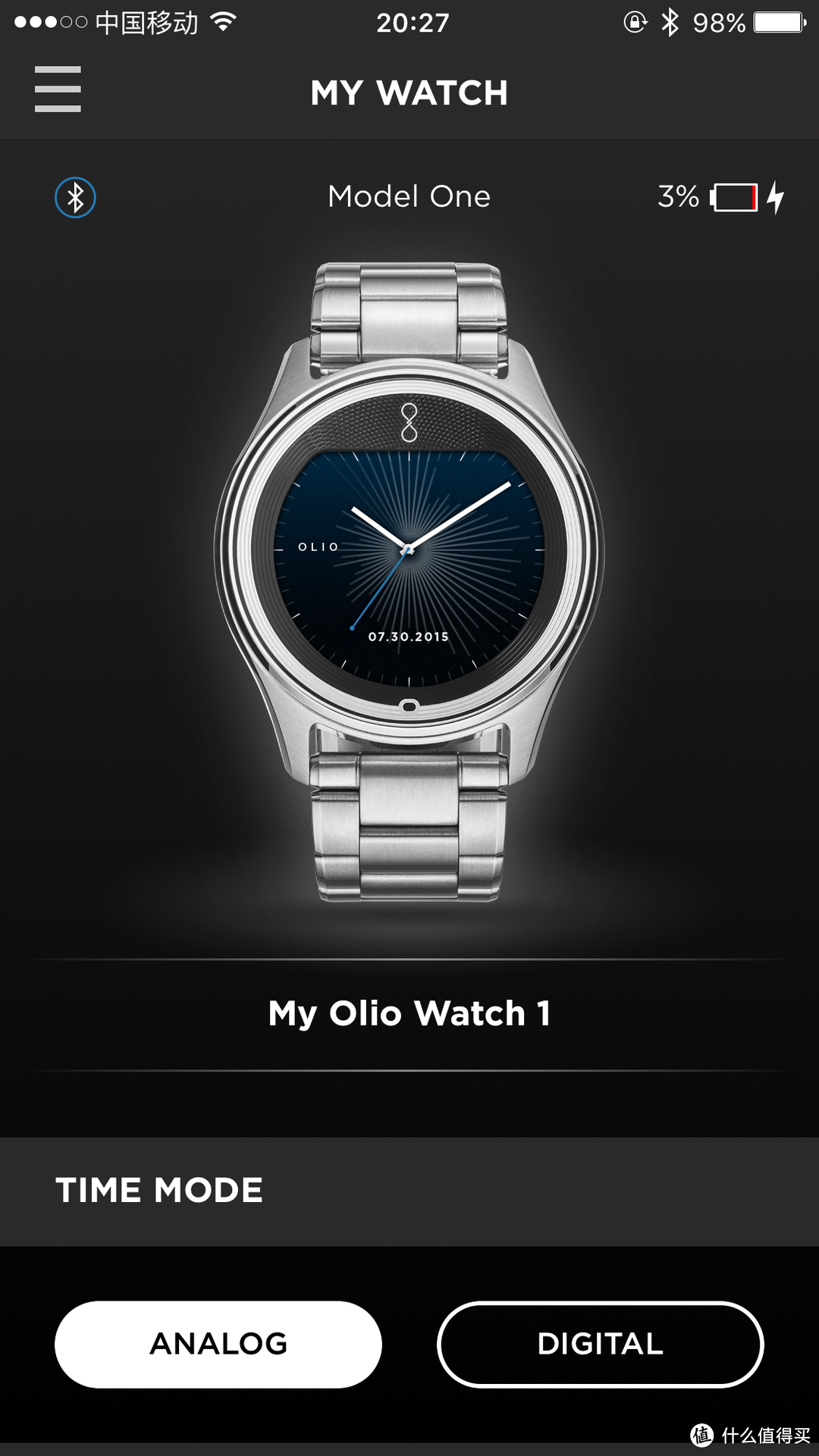Olio Model One 智能手表 开箱及简单评测