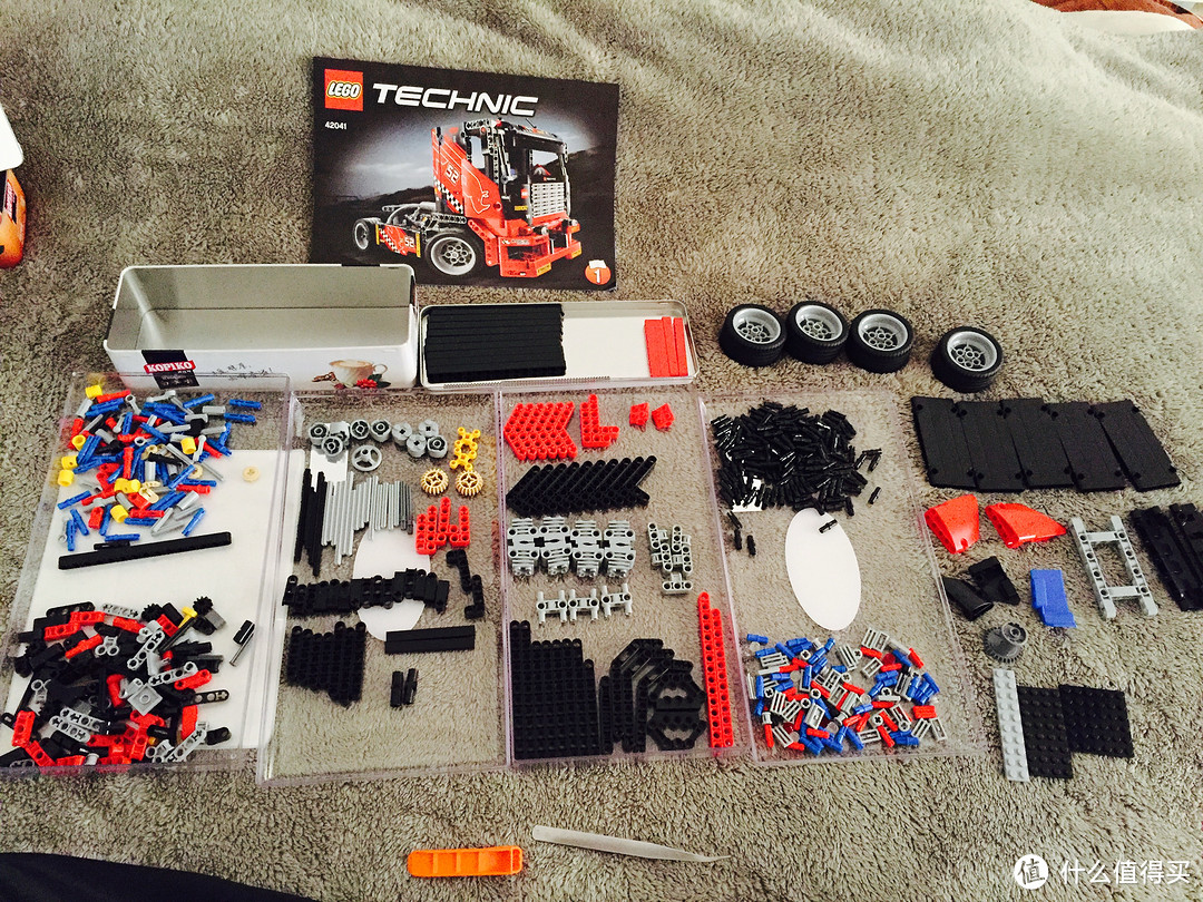 LEGO 乐高 Technic 机械组 赛道卡车 开箱