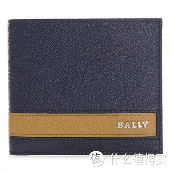 #双11晒战绩# BALLY 巴利 蓝色牛皮短款钱包 LOLLTEN/127