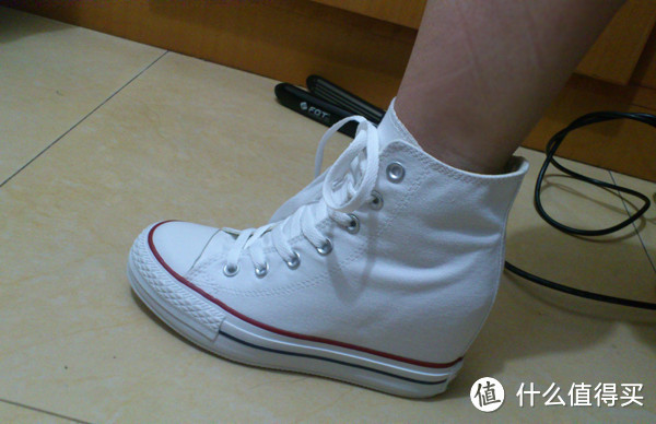 #双十一晒战绩#CONVERSE 匡威 543320C Chuck Taylor All Star 内增高松糕底鞋