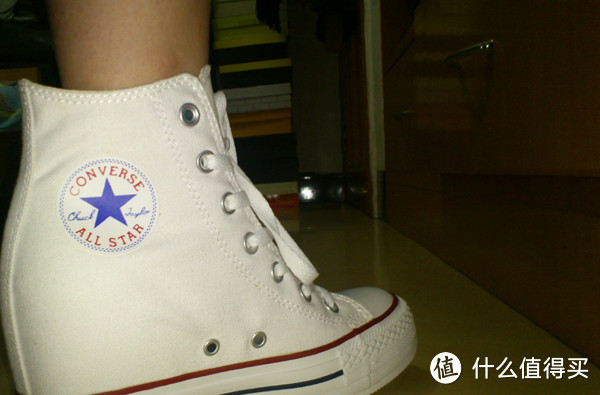 #双十一晒战绩#CONVERSE 匡威 543320C Chuck Taylor All Star 内增高松糕底鞋