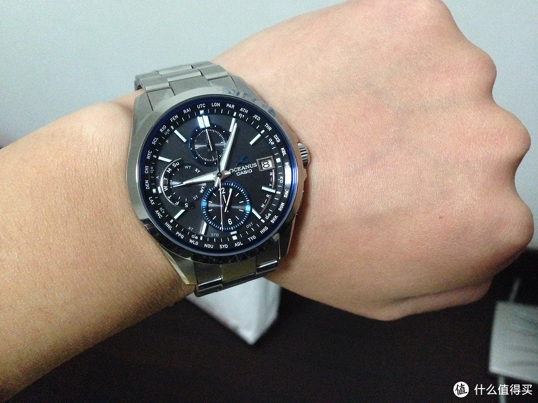 终于等到你：CASIO 卡西欧 OCEANUS 海神 OCW-T2600-1AJF开箱