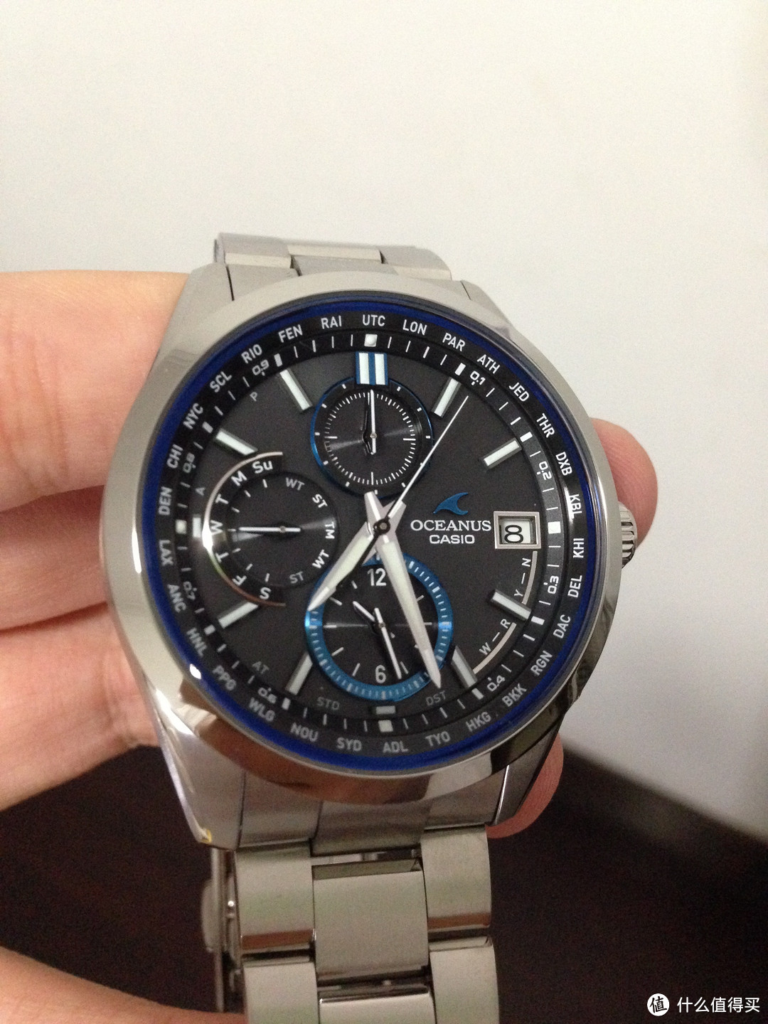 终于等到你：CASIO 卡西欧 OCEANUS 海神 OCW-T2600-1AJF开箱