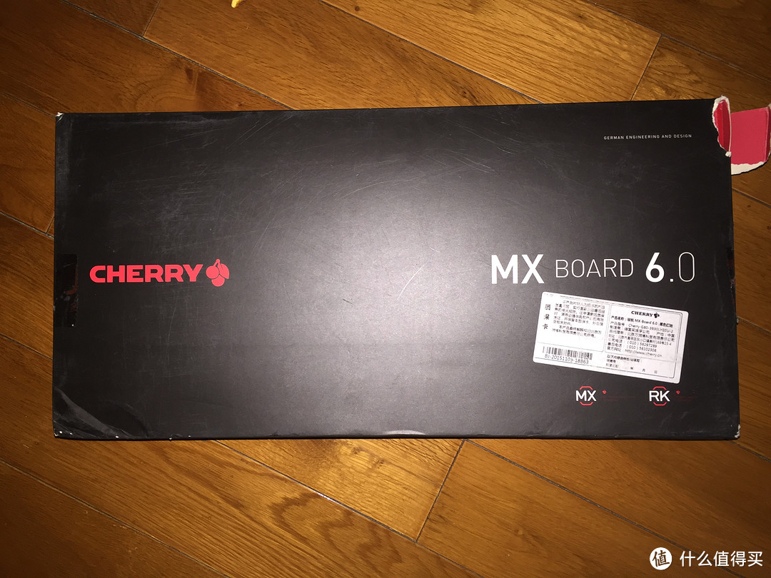 #双11晒战绩# 剁手Cherry 樱桃 MX board 6.0 红轴 机械键盘