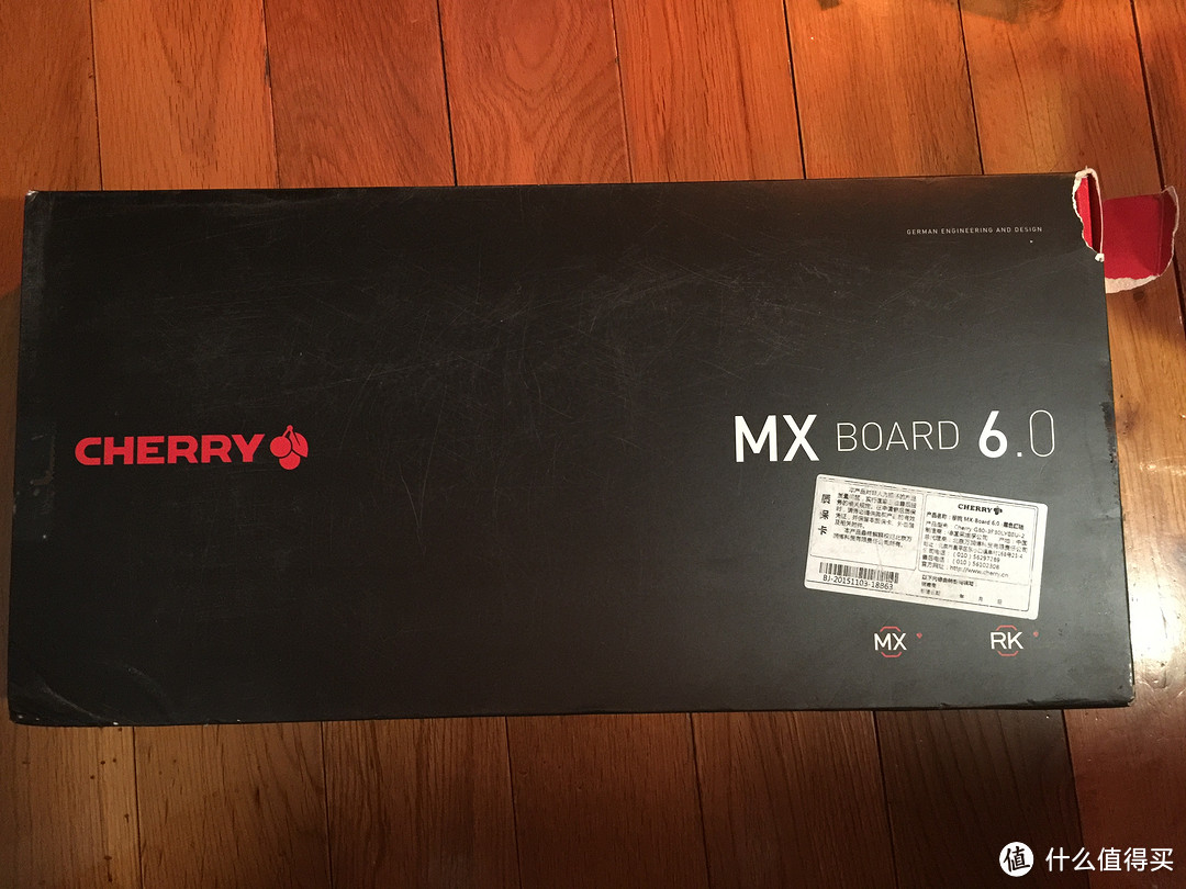 #双11晒战绩# 剁手Cherry 樱桃 MX board 6.0 红轴 机械键盘