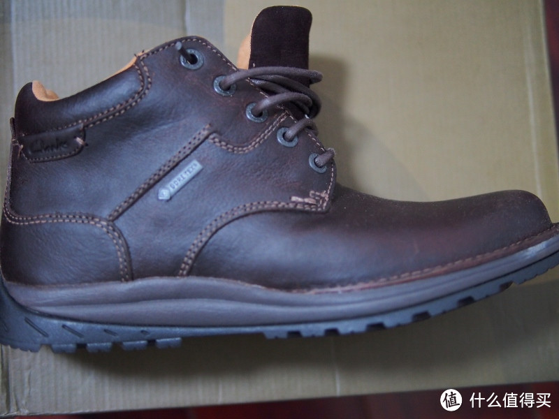 #双11晒战绩# Clarks Sheppy Dry GTX 真牛皮低帮鞋 （附对比Rockport Rugged Bucks）