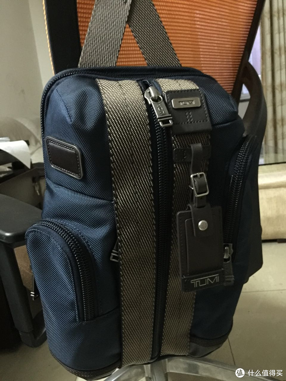 英国亚马逊海淘：TUMI ALPHA BRAVO MONTEREY SLING 海军蓝