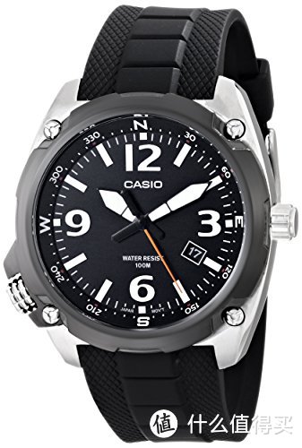 #双11晒战绩# Casio 卡西欧 MTF-E001-1AVCF 经典黑色石英男表