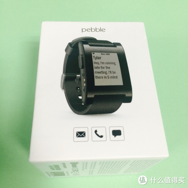 够用就行：Pebble Smart Watch 多功能智能手表