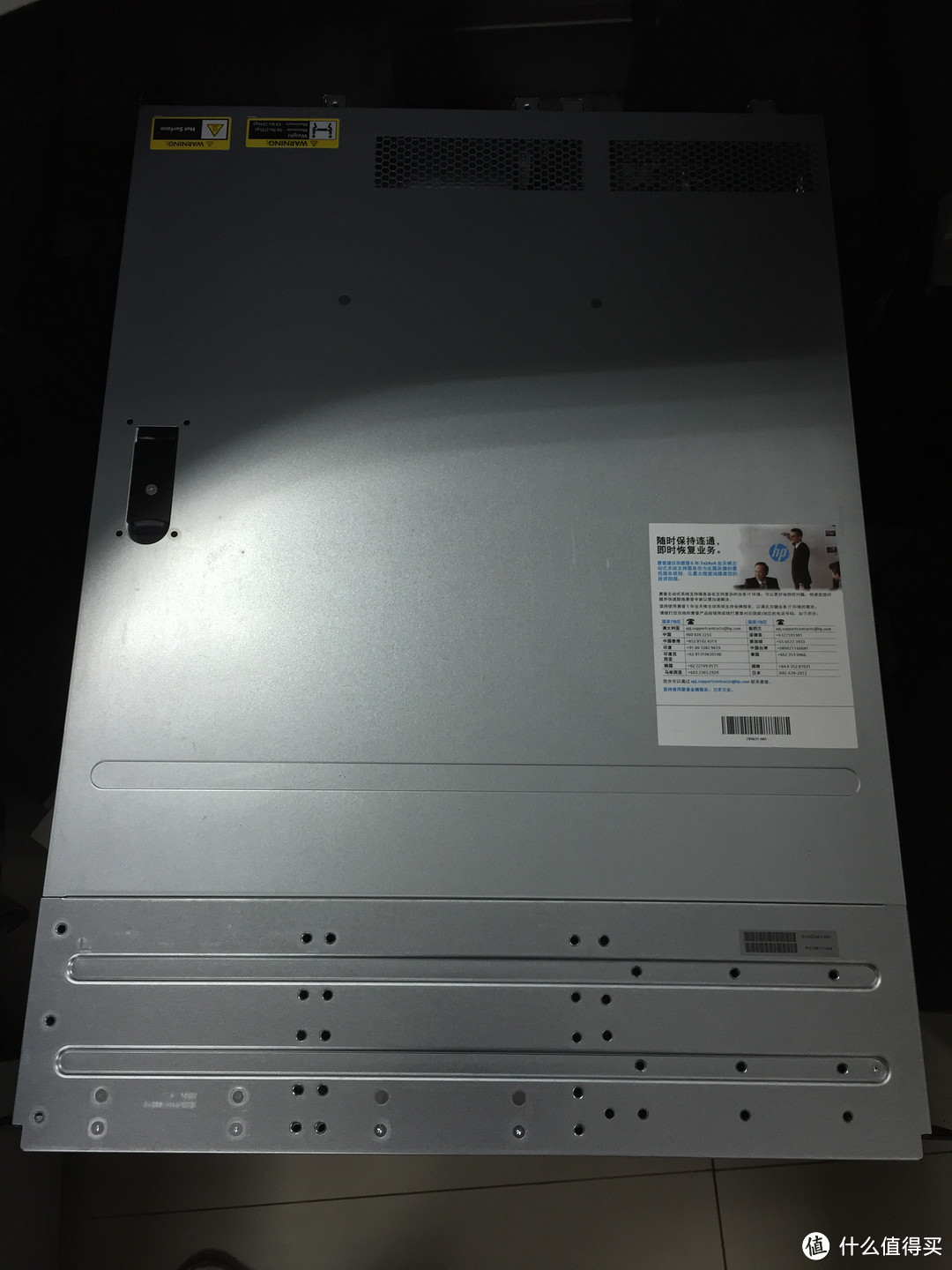 HP 惠普 ProLiant DL180 Gen9 开箱