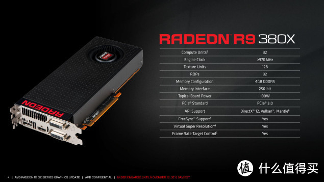 切入GTX 960和970之间：AMD 正式发布 Radeon R9 380X 显卡