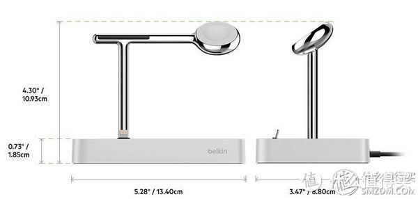 价格不是太亲民的充电底座——Belkin 贝尔金 充电座