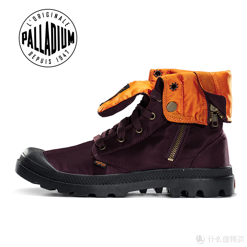 来自越南的法国军靴—PALLADIUM Baggy Zip MA-1阿尔法联名翻帮靴 和  Pampa Hi TPZ短靴