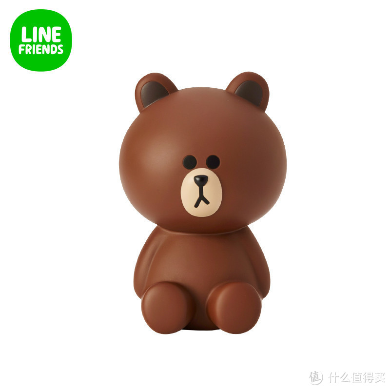 给发小的生日礼物：LINE FRIENDS布朗熊 储蓄罐 玩偶发卡