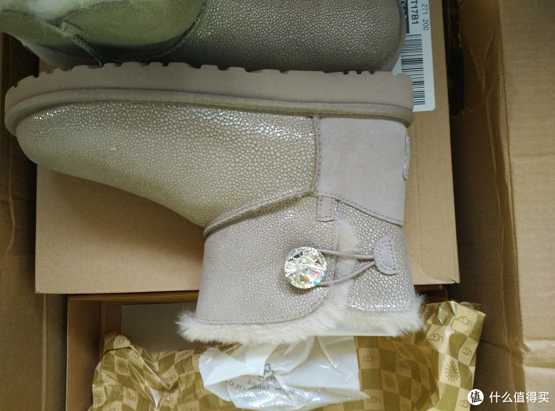 UGG Australia Bling Sting 女款雪地靴 晒单