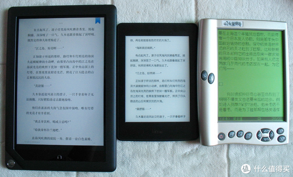 Amazon 亚马逊 Kindle Paperwhite 3 电纸书 开箱（附老、中、青三代电子书简单对比）