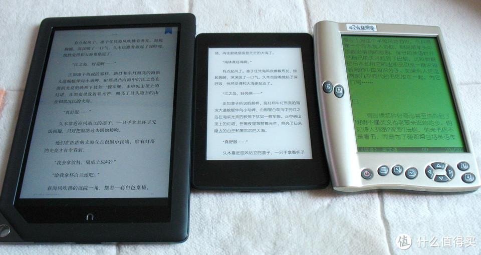 Amazon 亚马逊 Kindle Paperwhite 3 电纸书 开箱（附老、中、青三代电子书简单对比）