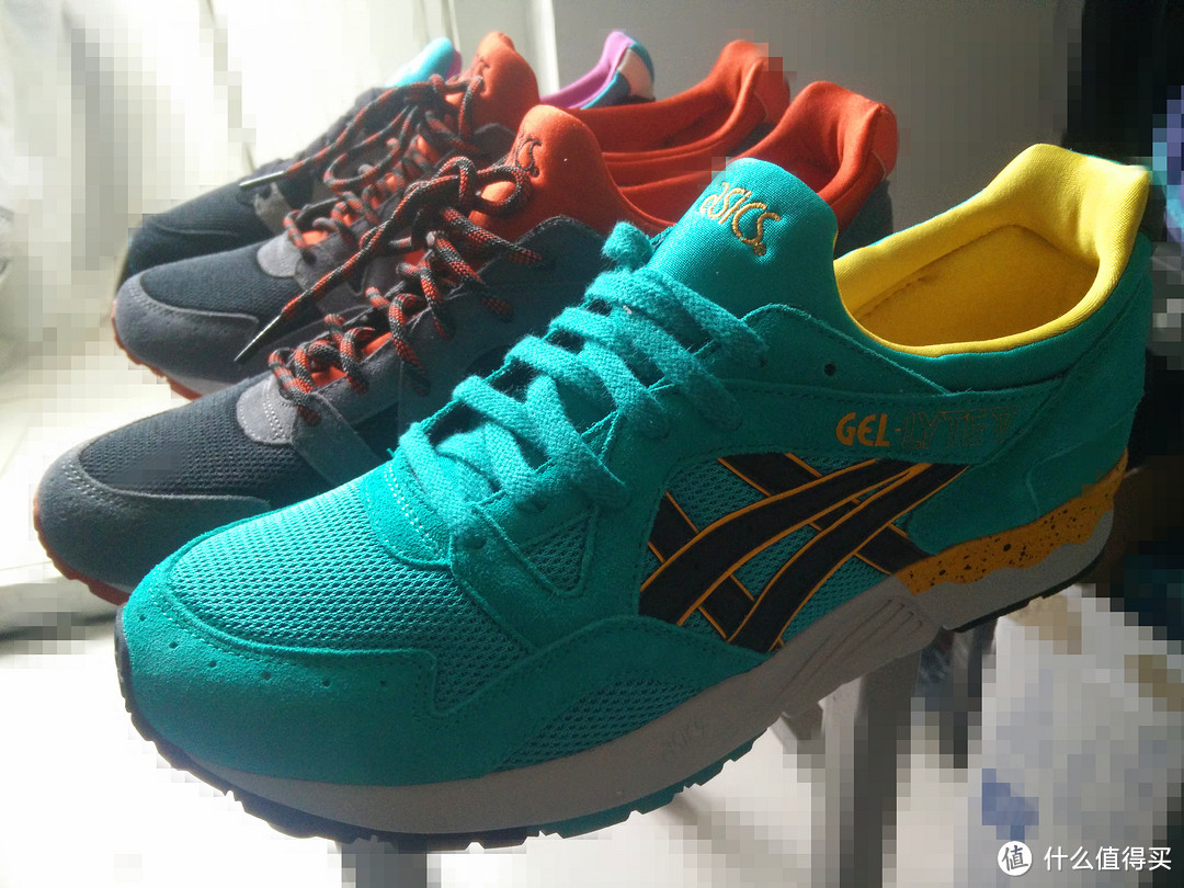 海淘 ASICS 亚瑟士 GEL-LYTE V 跑鞋 开箱