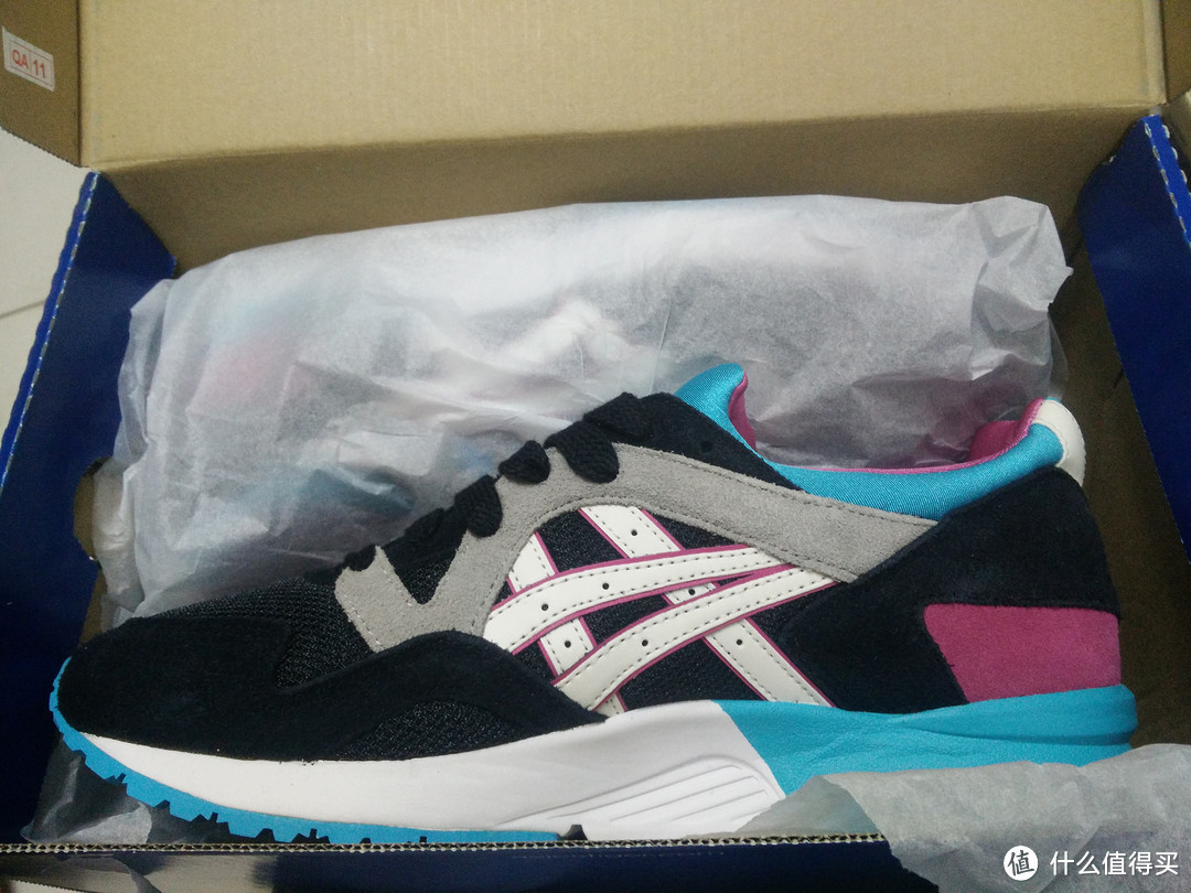 海淘 ASICS 亚瑟士 GEL-LYTE V 跑鞋 开箱