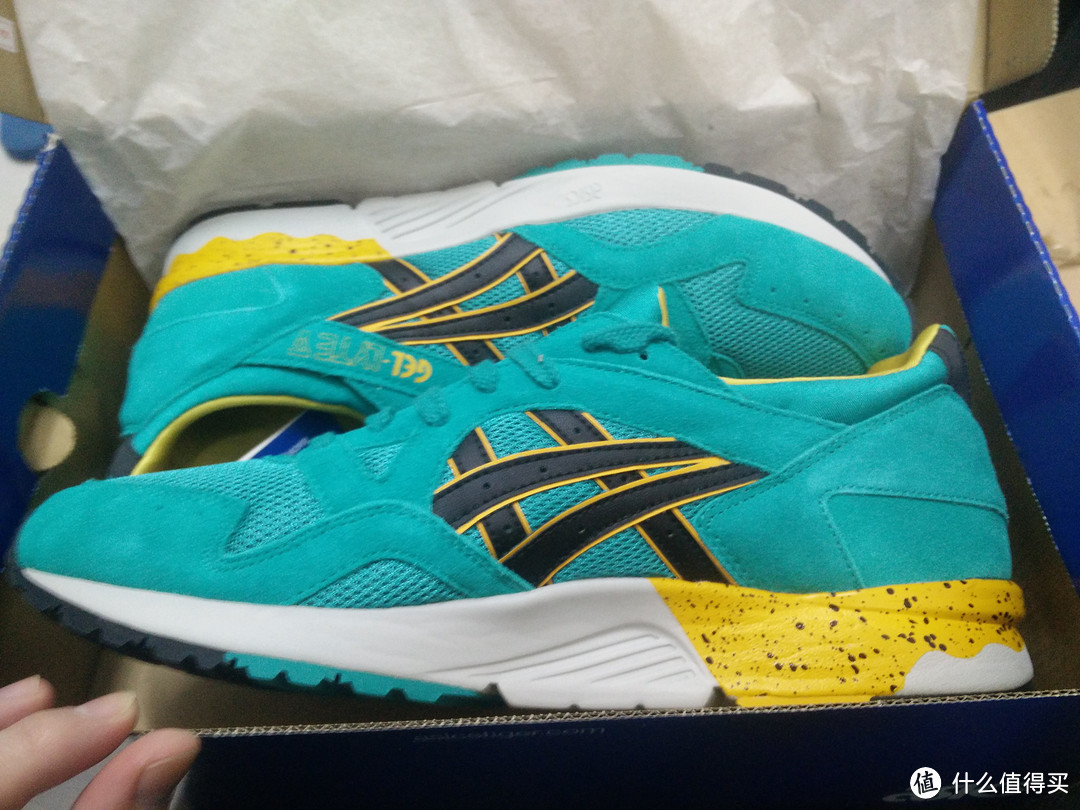 海淘 ASICS 亚瑟士 GEL-LYTE V 跑鞋 开箱