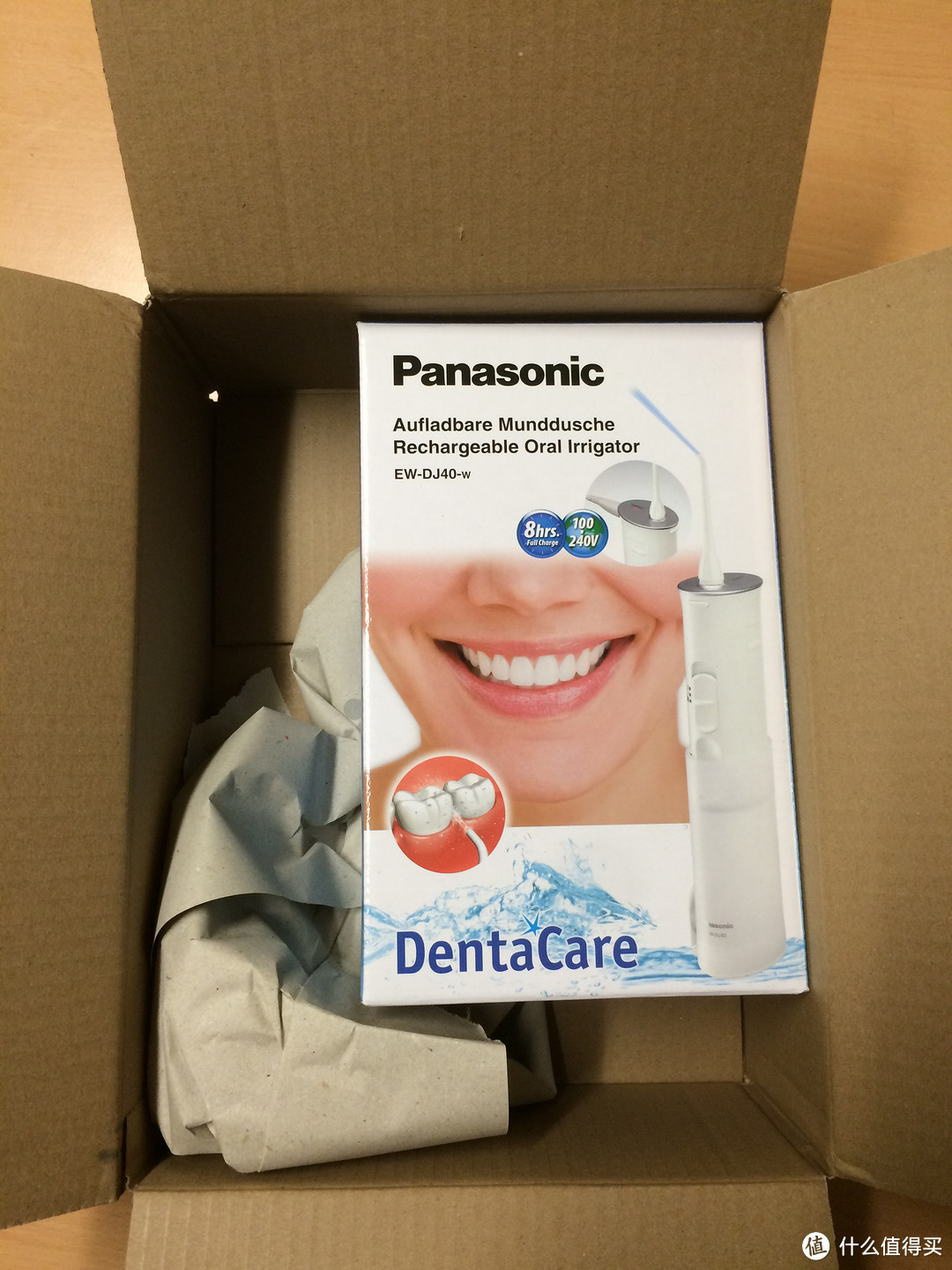 前牙医的选择：Panasonic 松下 EW-ADJ4 电动冲牙器（水牙线）