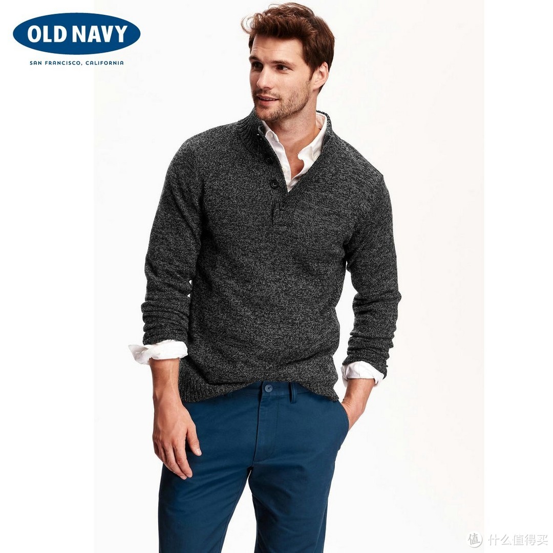 双11入手 Old Navy 半高领毛衣