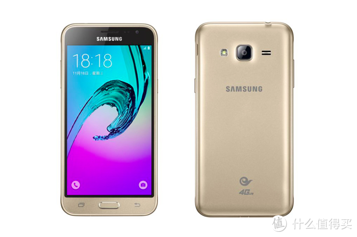 Galaxy On5换个壳：SAMSUNG 三星 联合中国电信 发布 Galaxy J3 手机