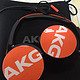 AKG 爱科技 Y50 橘色和粉色