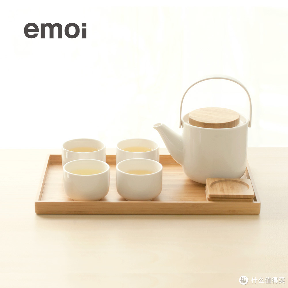 颜值即是正义：emoi 基本生活 茶壶茶杯套装