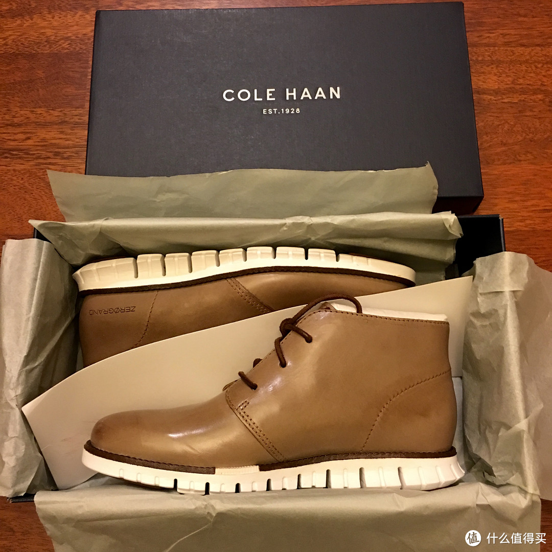 官网直邮 Cole Haan Zerogrand Chukka 晒单