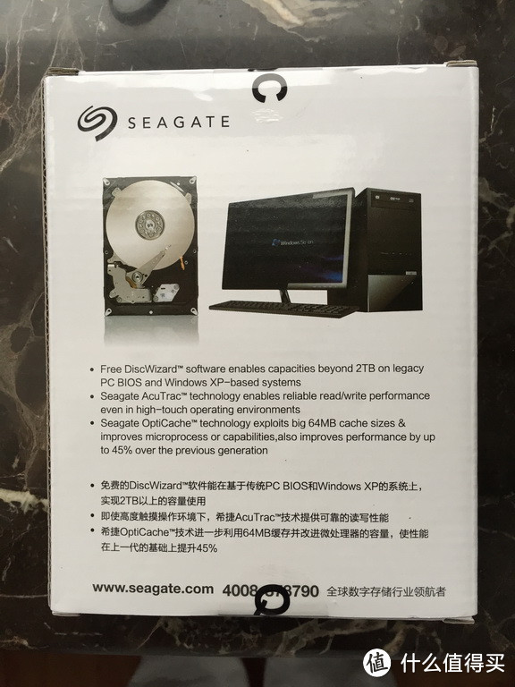 SEAGATE 希捷 ST3000DM001 3T 7200转 台式机硬盘