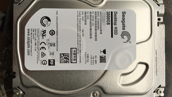 SEAGATE 希捷 ST3000DM001 3T 7200转 台式机硬盘