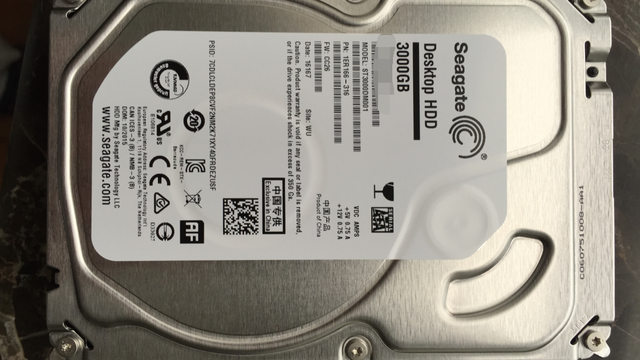 seagate 希捷 st3000dm001 3t 7200转 台式机硬盘
