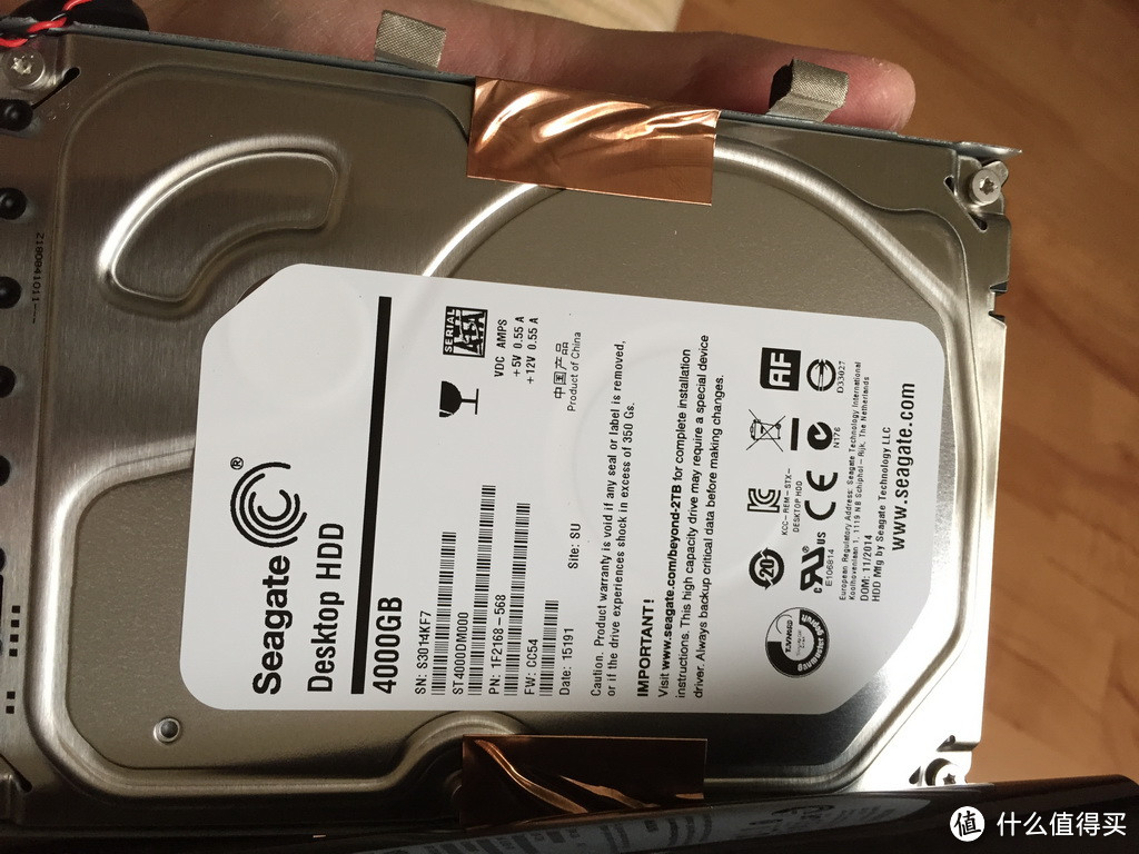 599的硬盘：SEAGATE 希捷 Central 智汇盒 4TB NAS 网络存储（附拆解）