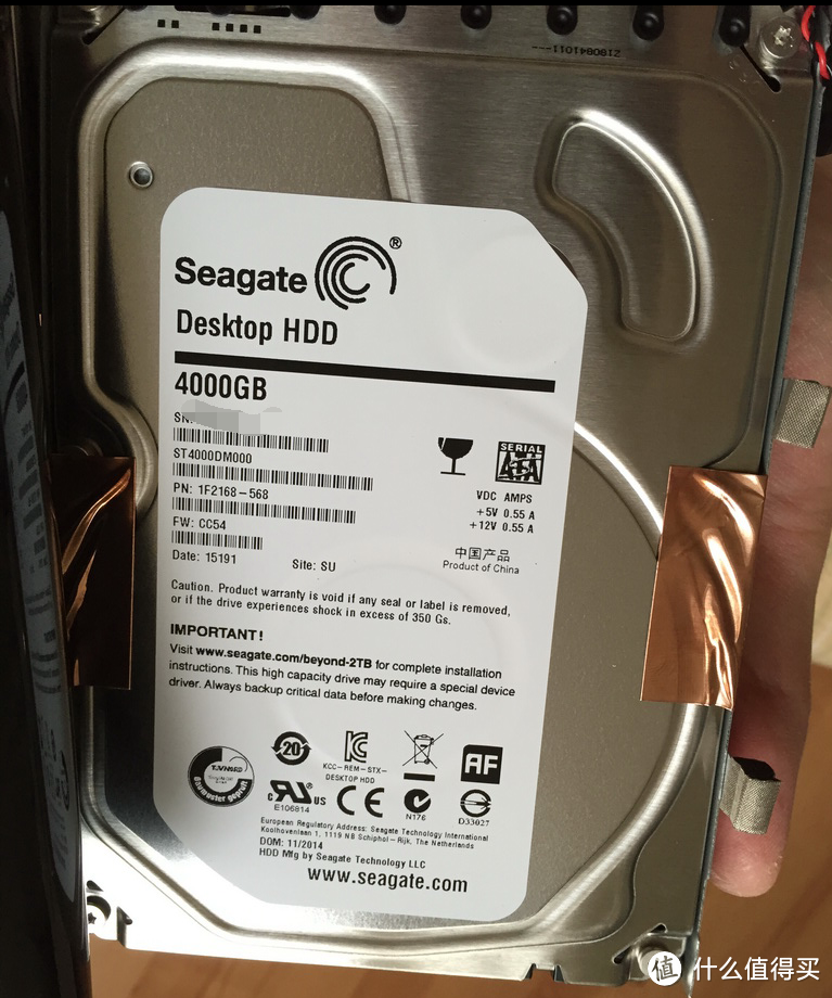 599的硬盘：SEAGATE 希捷 Central 智汇盒 4TB NAS 网络存储（附拆解）