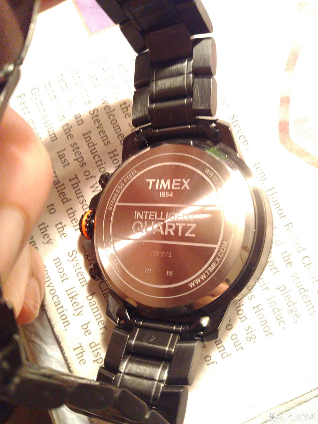 TIMEX 天美时 T2P273 简洁大方 动感十足的飞返石英腕表