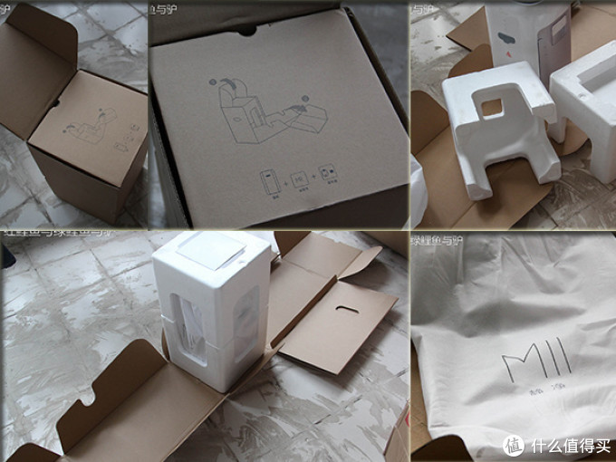 很调皮的开箱示意图,需要自己打开第一步才看得到