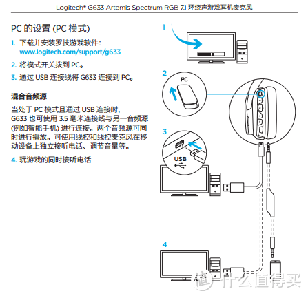 未见其人，先闻其声  ---- 罗技G633 ARTEMIS SPECTRUM 耳机测评