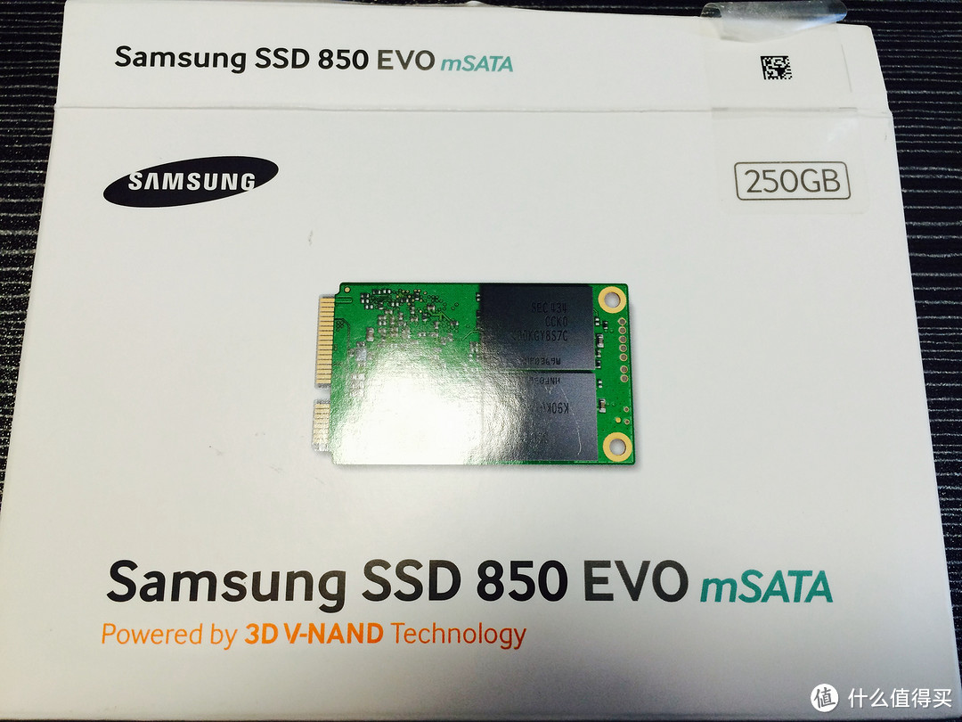 海淘 SAMSUNG 三星 MSATA 850EVO+不重装系统升级笔电的SSD