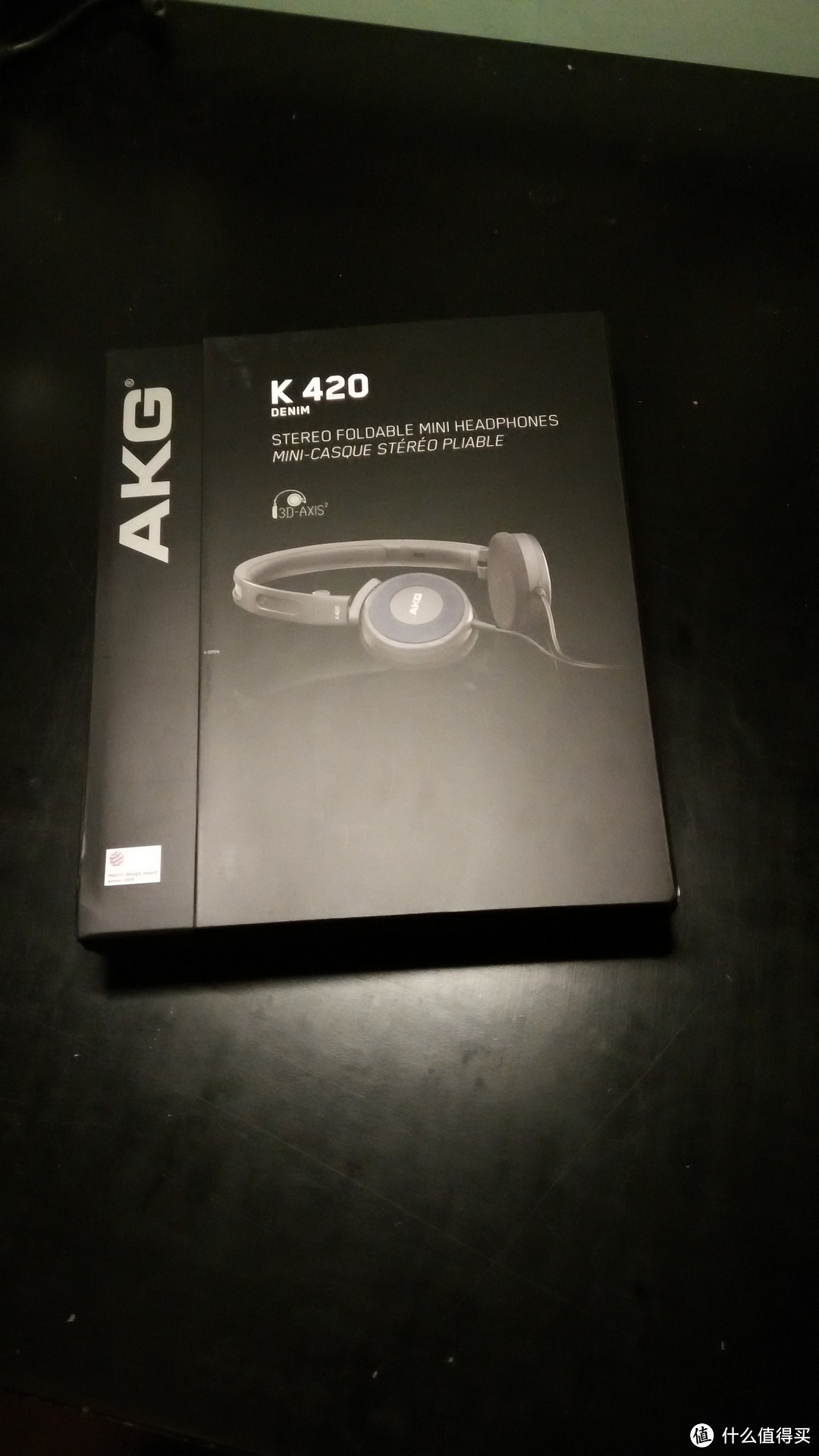 AKG 爱科技 K420 经典折叠便携头戴耳机 开箱体验
